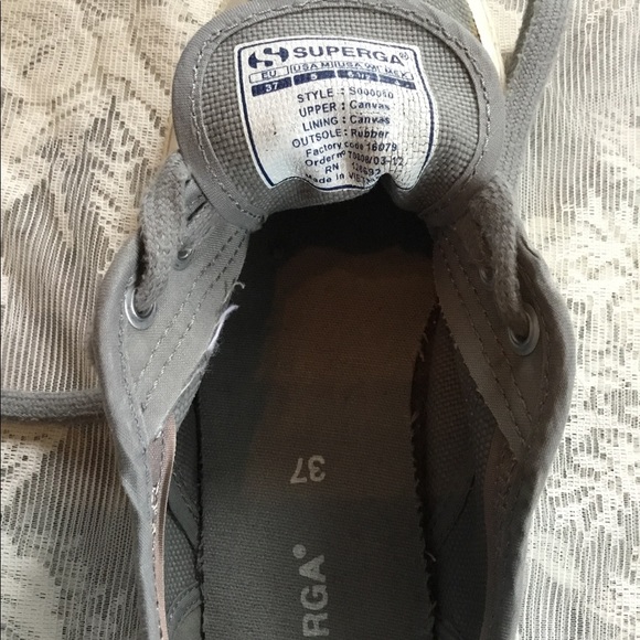 Superga | Gray Sneakers - Picture 9 of 11